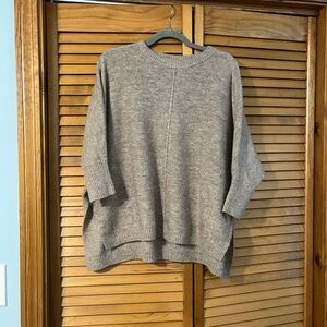 LOFT Brown Tunic Sweater